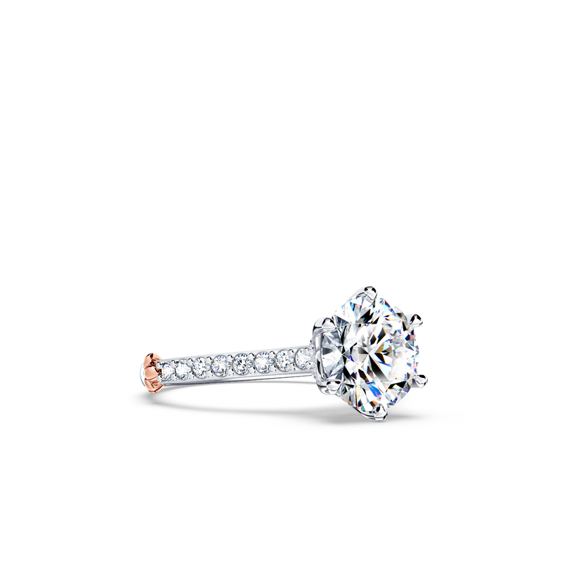 Queen of My Heart Round Brilliant Diamond Ring