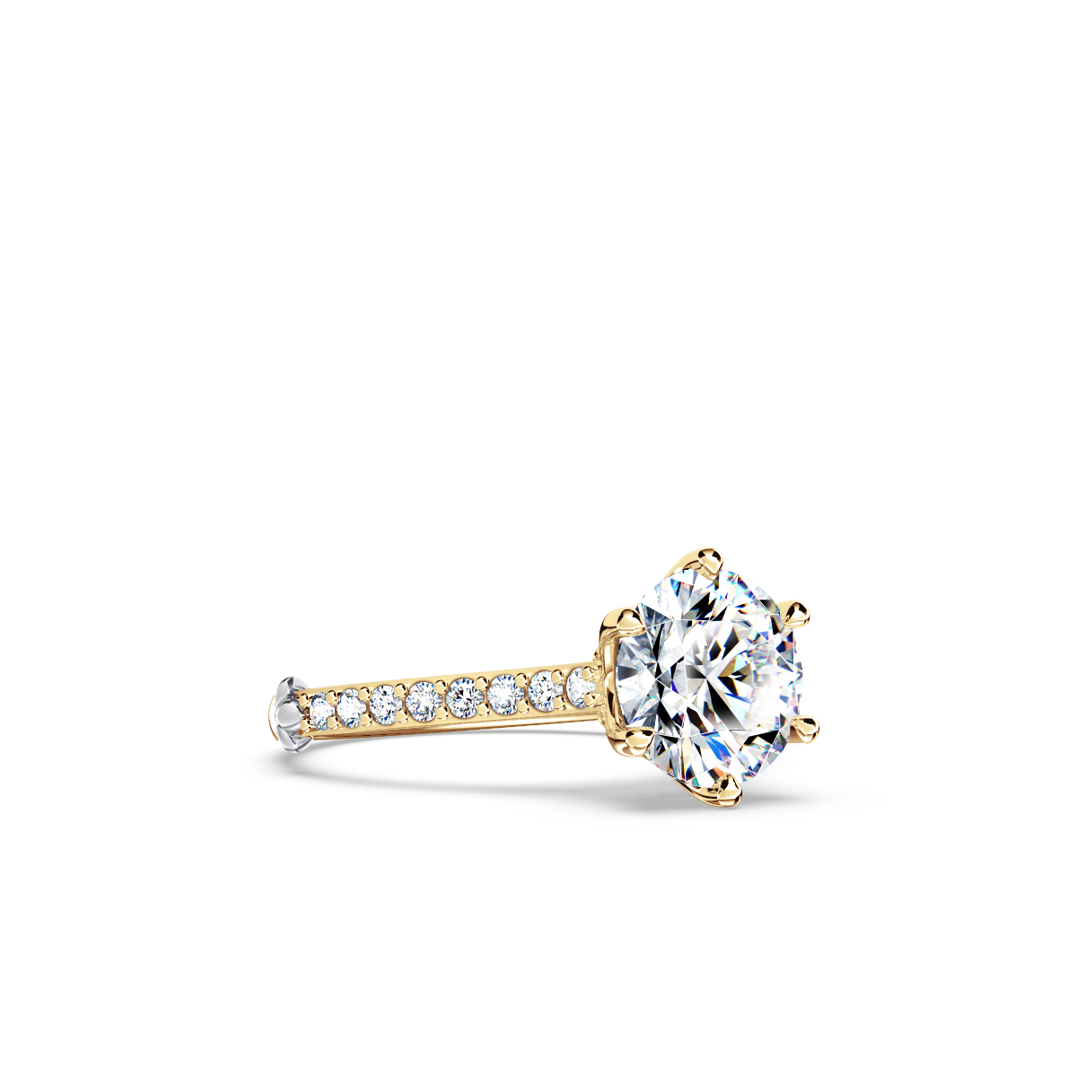 Queen of My Heart Round Brilliant Diamond Ring