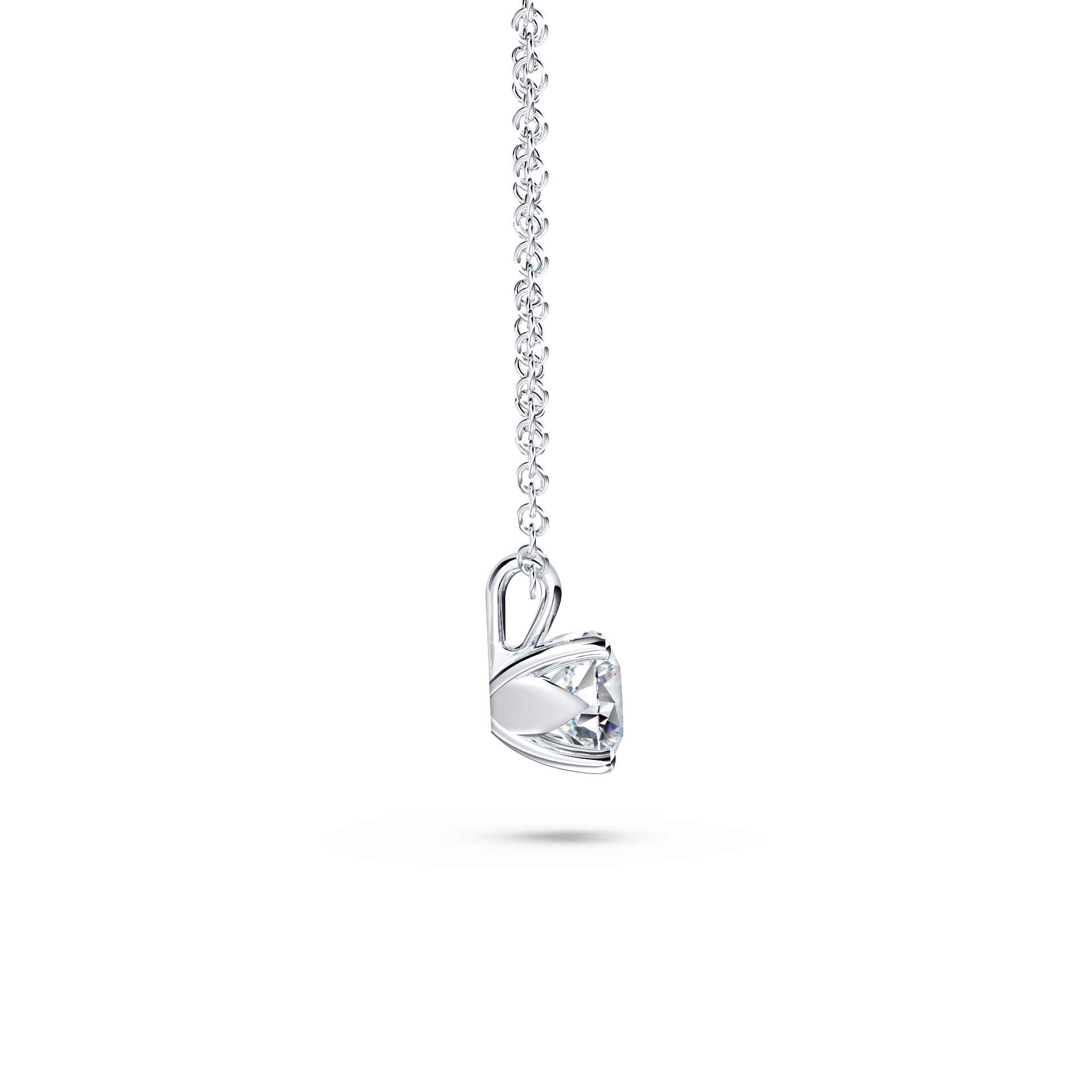 Protea Diamond Solitaire Necklace