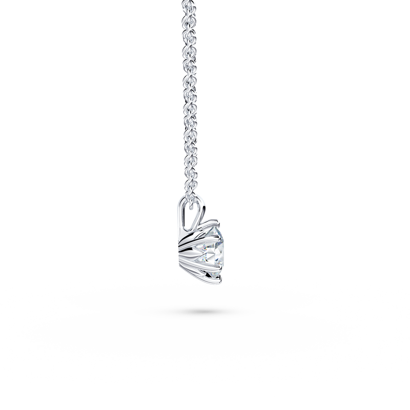 Protea Diamond Solitaire Necklace