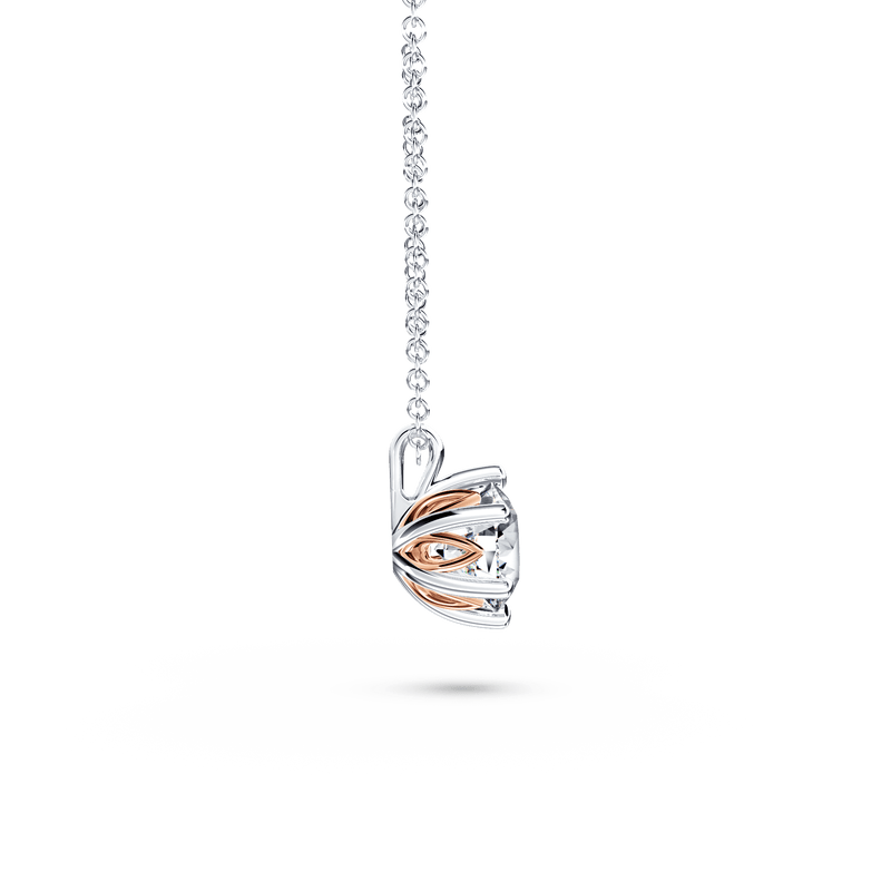 Protea Diamond Solitaire Necklace