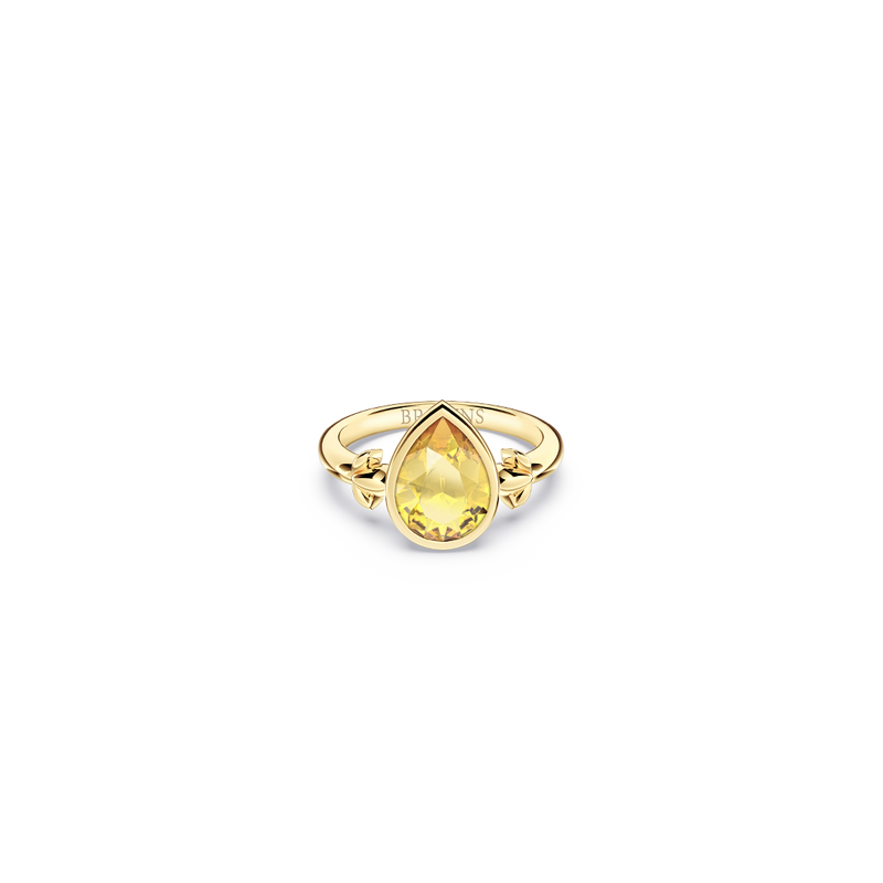 My First Angel Citrine Ring