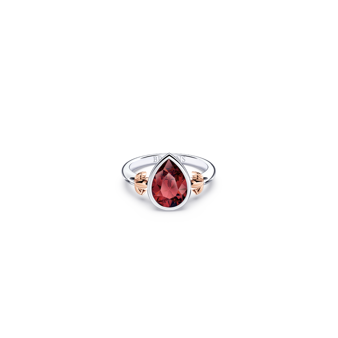 My First Angel Garnet Ring