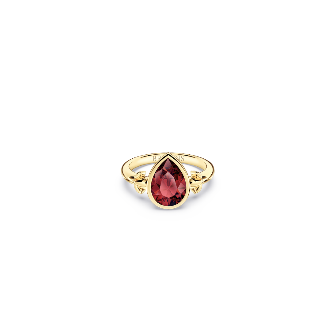 My First Angel Garnet Ring