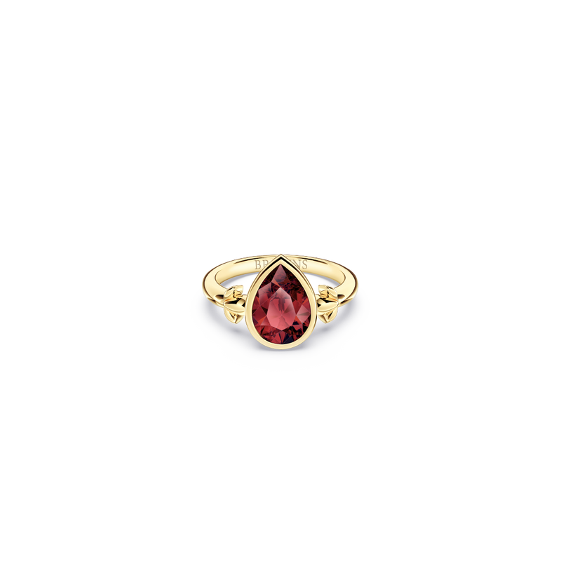 My First Angel Garnet Ring