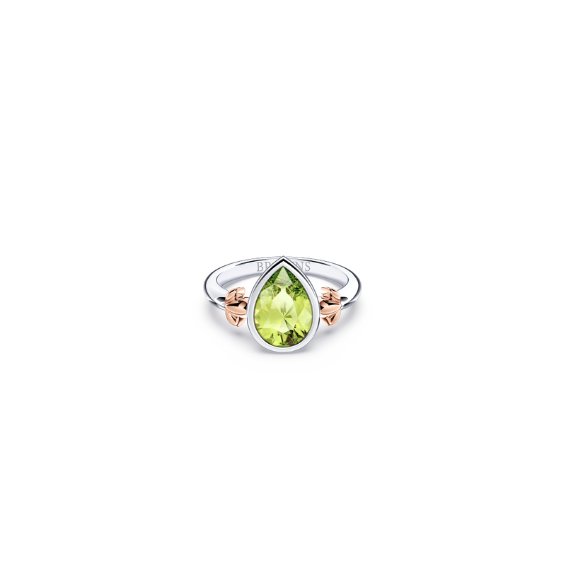 My First Angel Peridot Ring