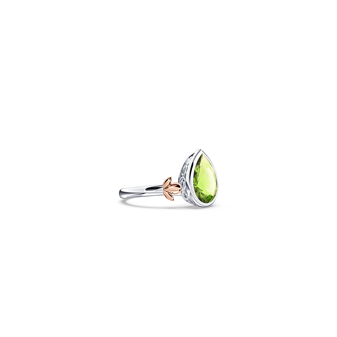 My First Angel Peridot Ring