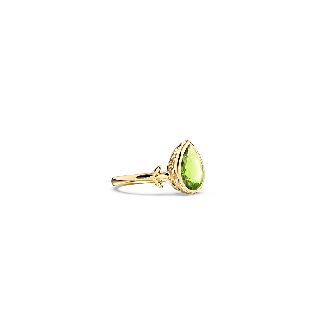 My First Angel Peridot Ring