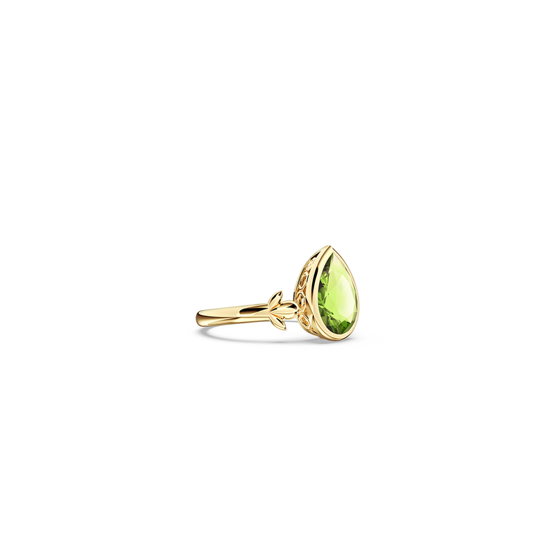 My First Angel Peridot Ring