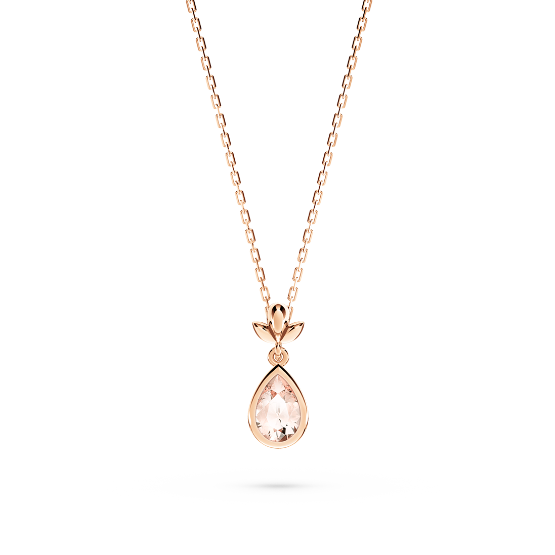 My First Angel Morganite Necklace