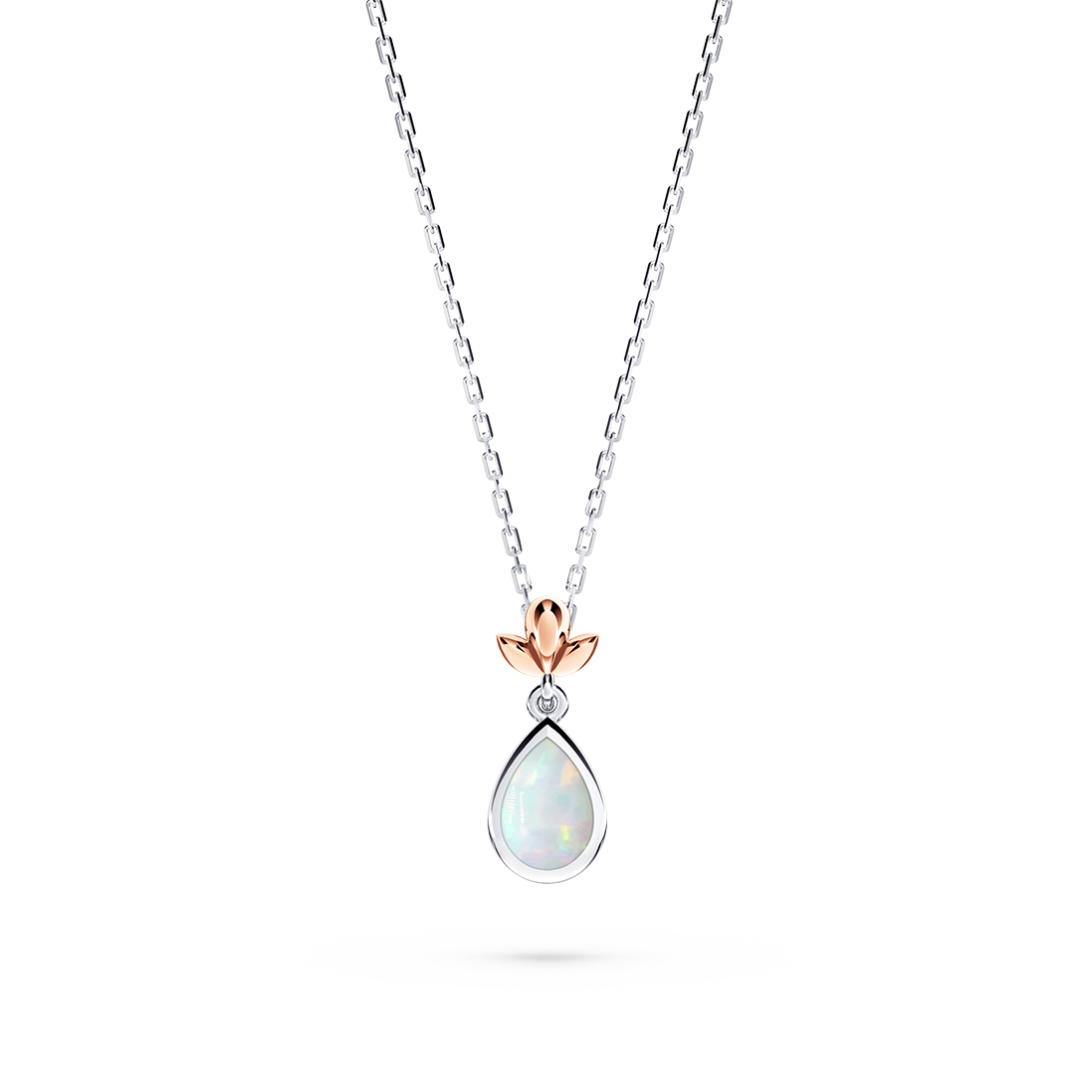 My First Angel Opal Necklace