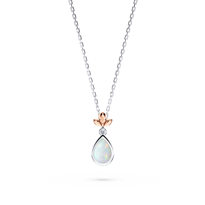 My First Angel Opal Necklace