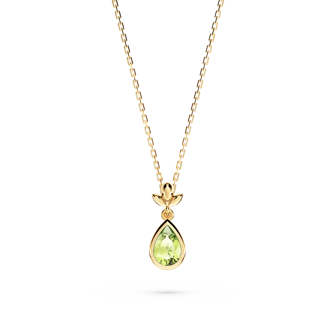 My First Angel Peridot Necklace