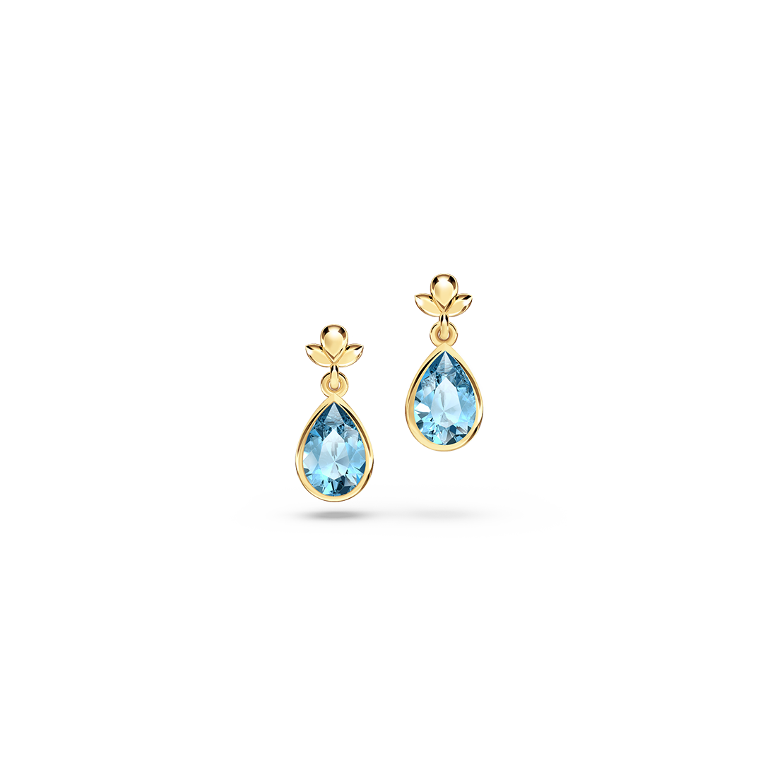 My First Angel Topaz Earrings