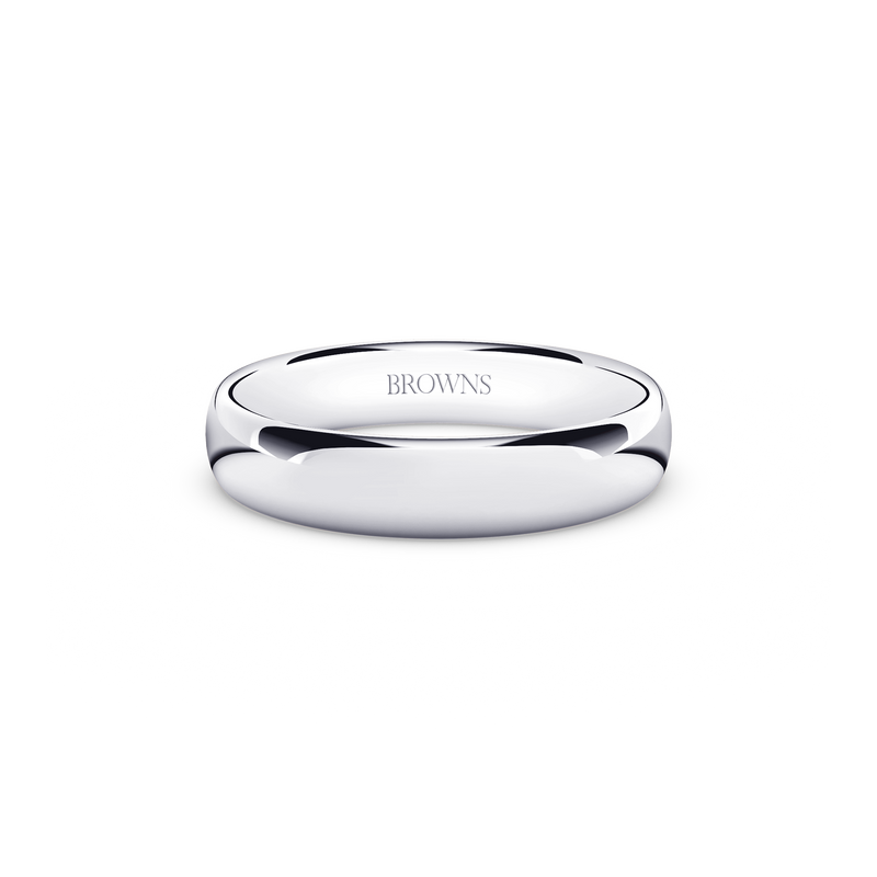 Ergo Wedding Band Ring - 4.5mm