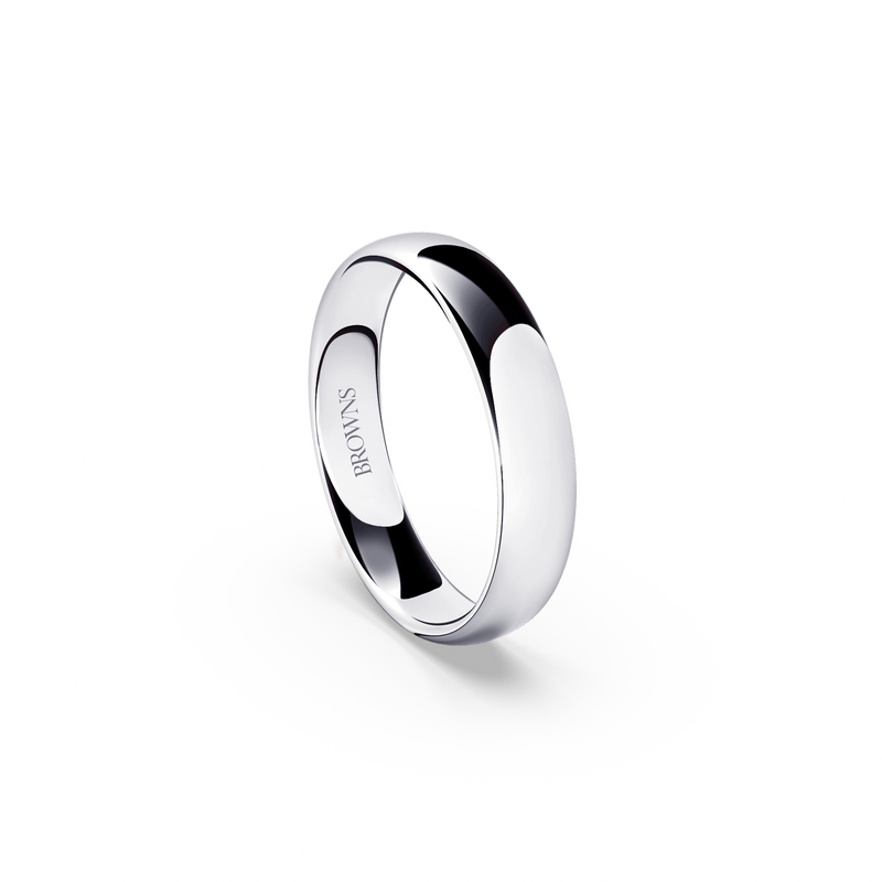 Ergo Wedding Band Ring - 4.5mm