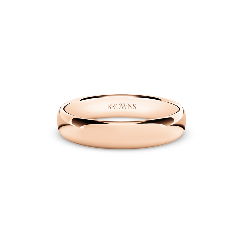 Ergo Wedding Band Ring - 4.5mm