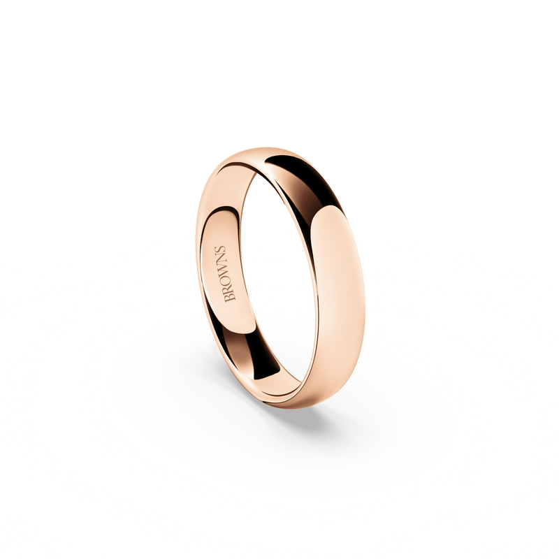 Ergo Wedding Band Ring - 4.5mm