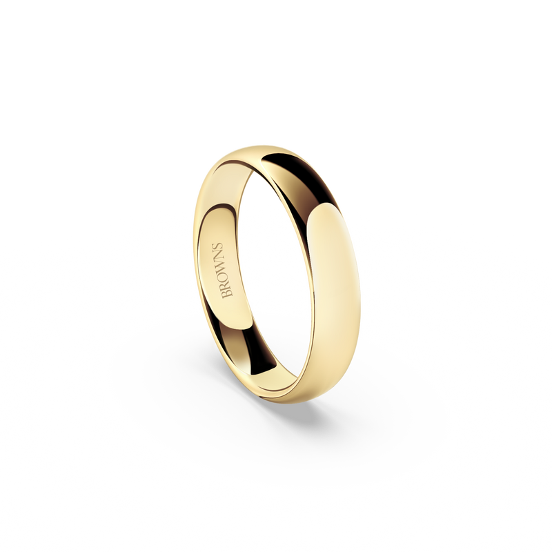 Ergo Wedding Band Ring - 4.5mm