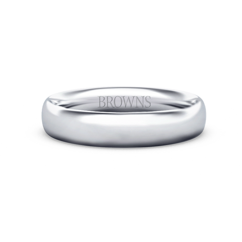 Ergo Wedding Band Ring - 5.5mm