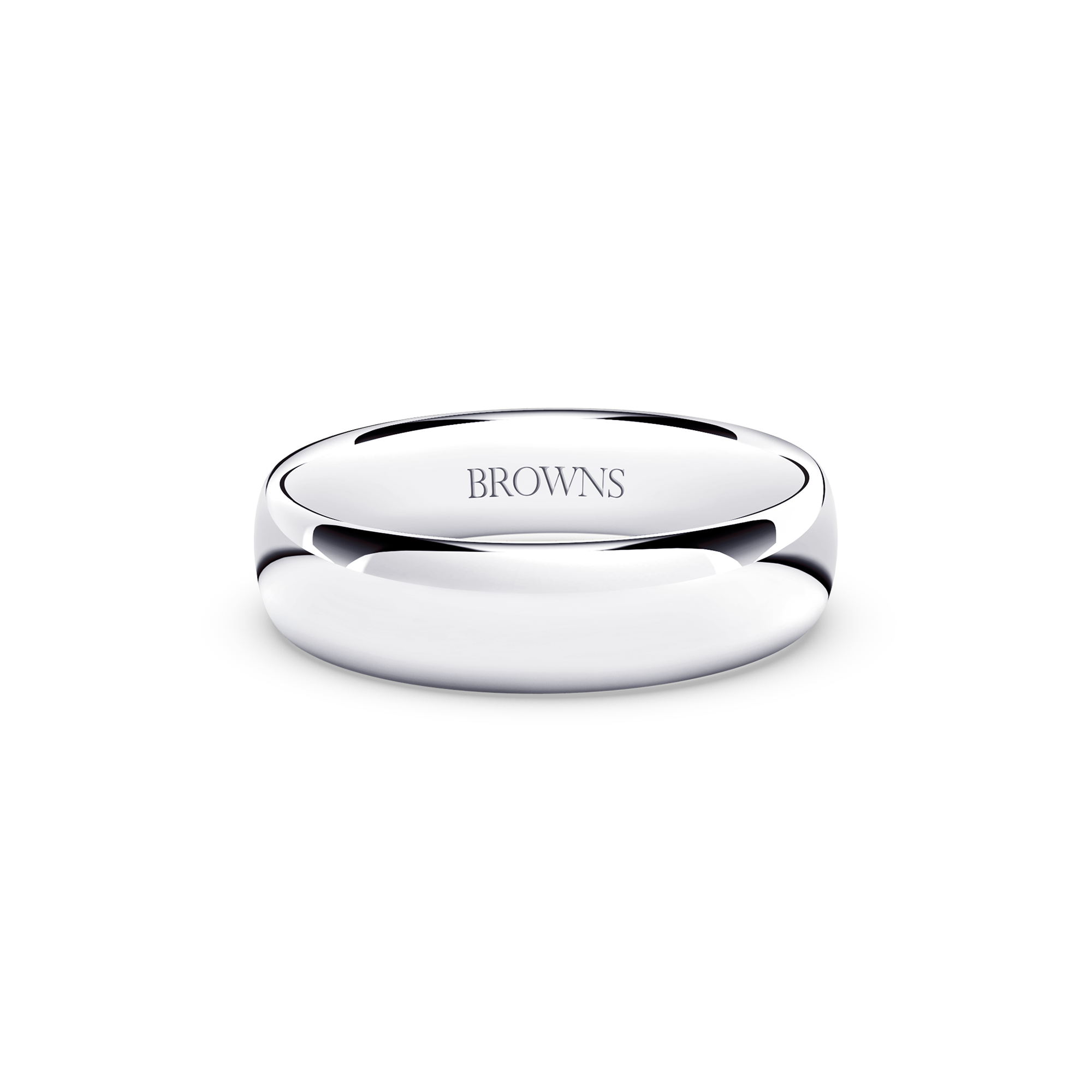 Ergo Wedding Band Ring - 5.5mm