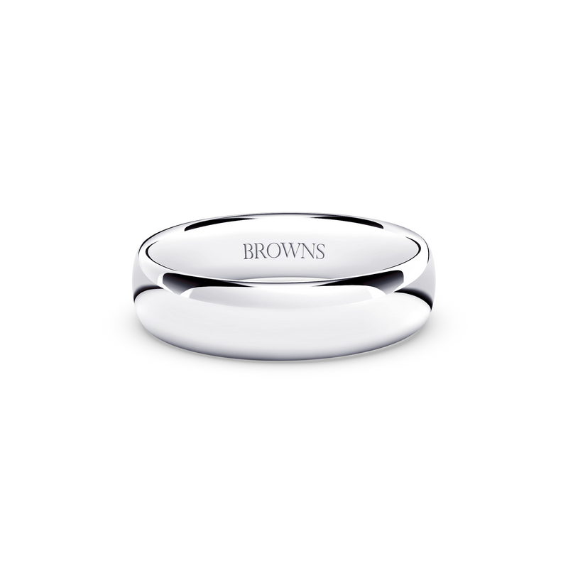 Ergo Wedding Band Ring - 5.5mm