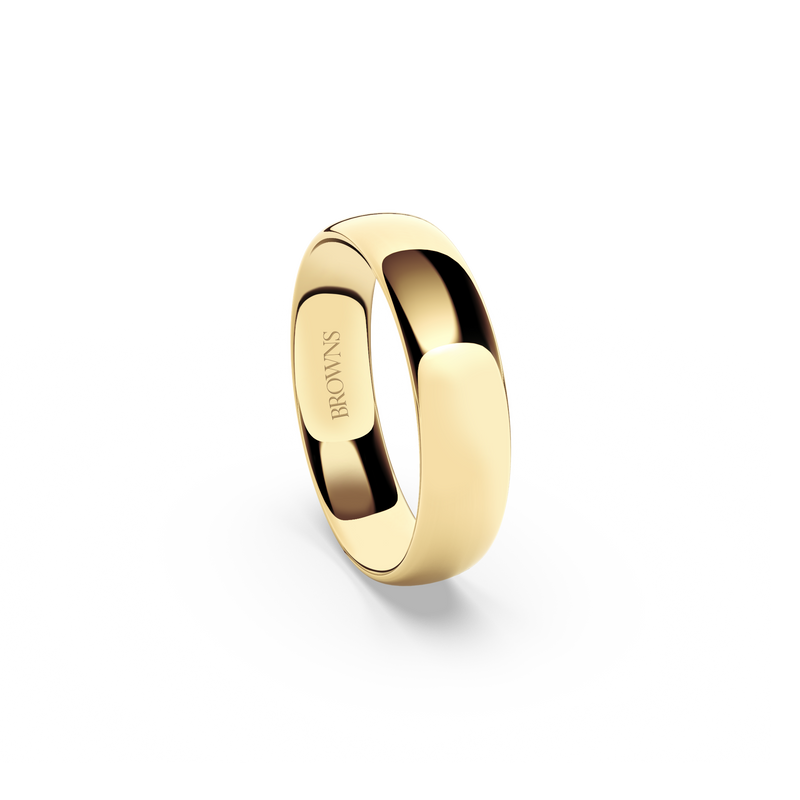 Ergo Wedding Band Ring - 5.5mm