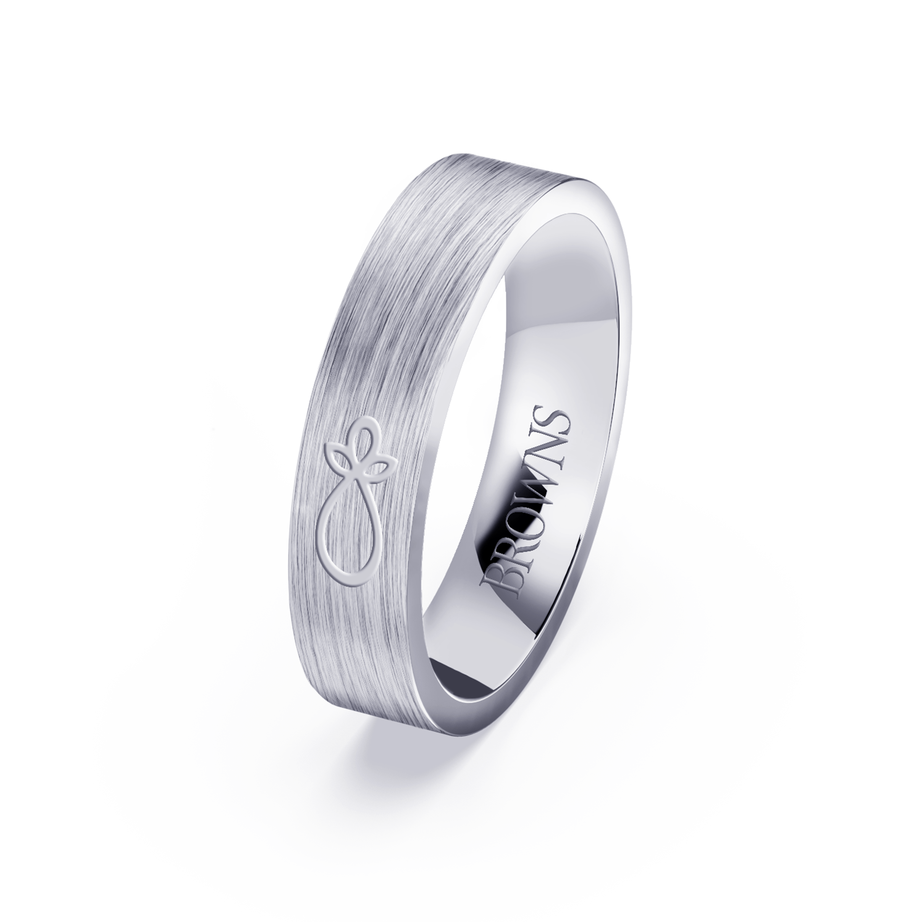 Chisel Wedding Band Ring