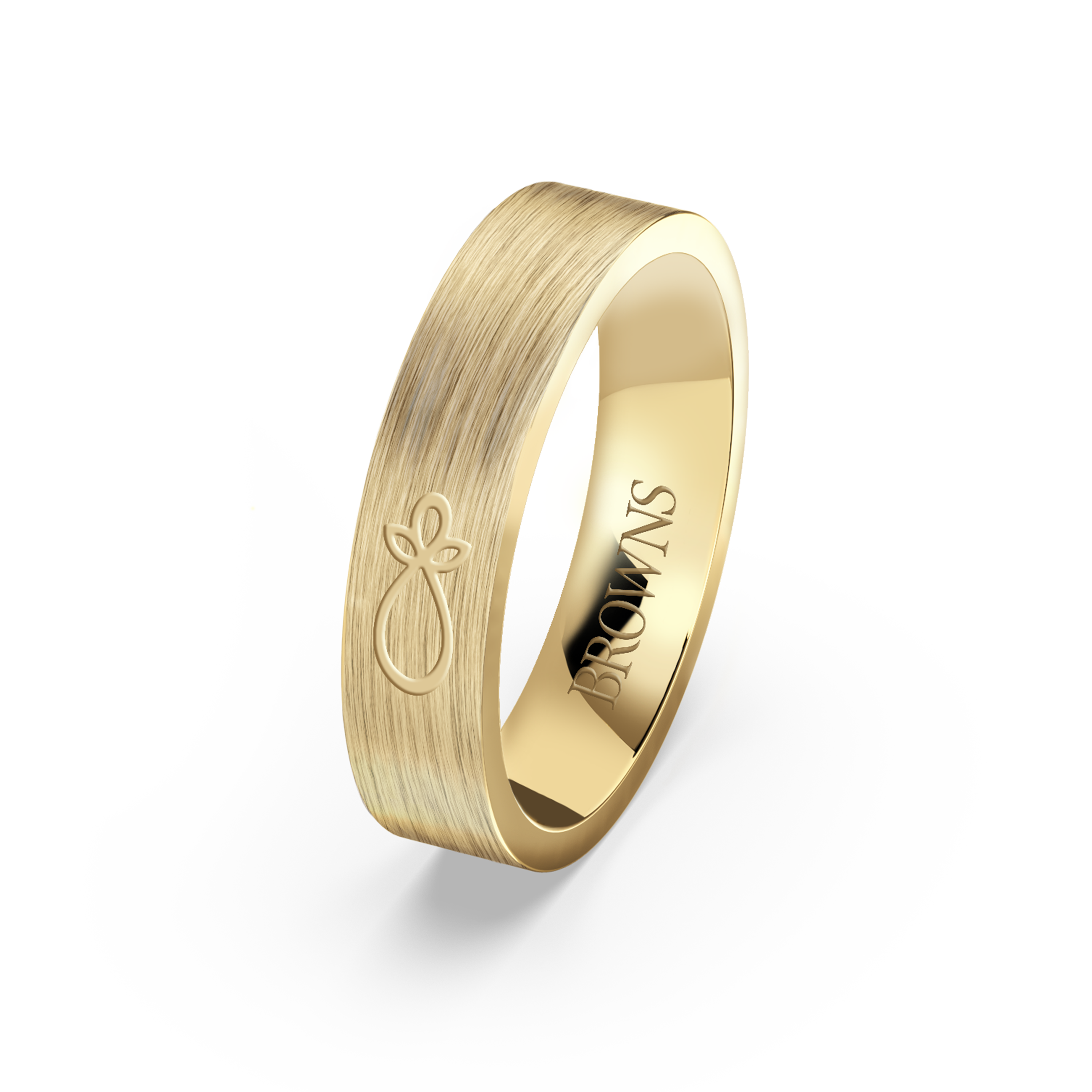 Chisel Wedding Band Ring