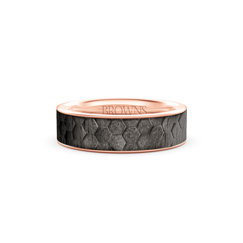 B Forever Wedding Band Ring