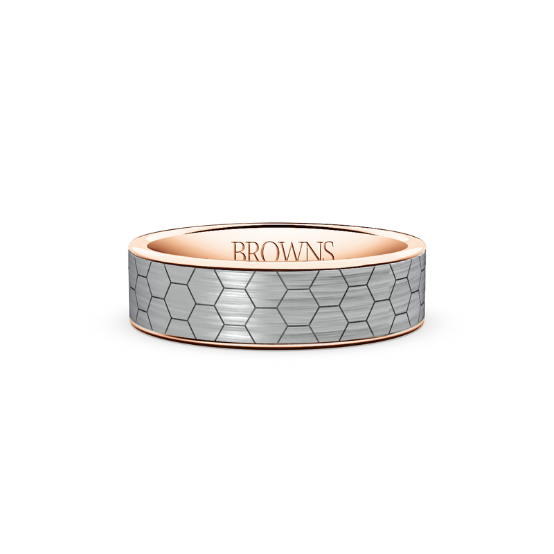 B Forever Wedding Band Ring