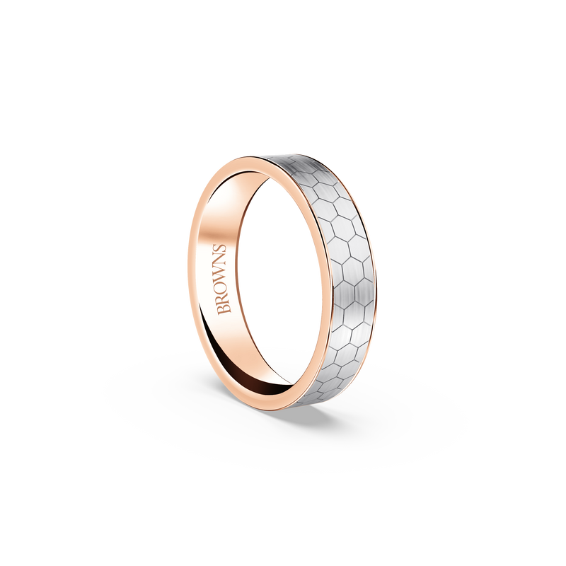 B Forever Wedding Band Ring
