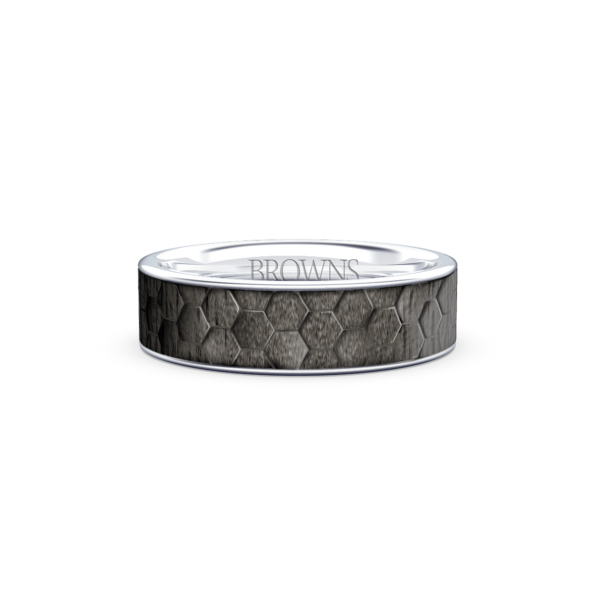 B Forever Wedding Band Ring