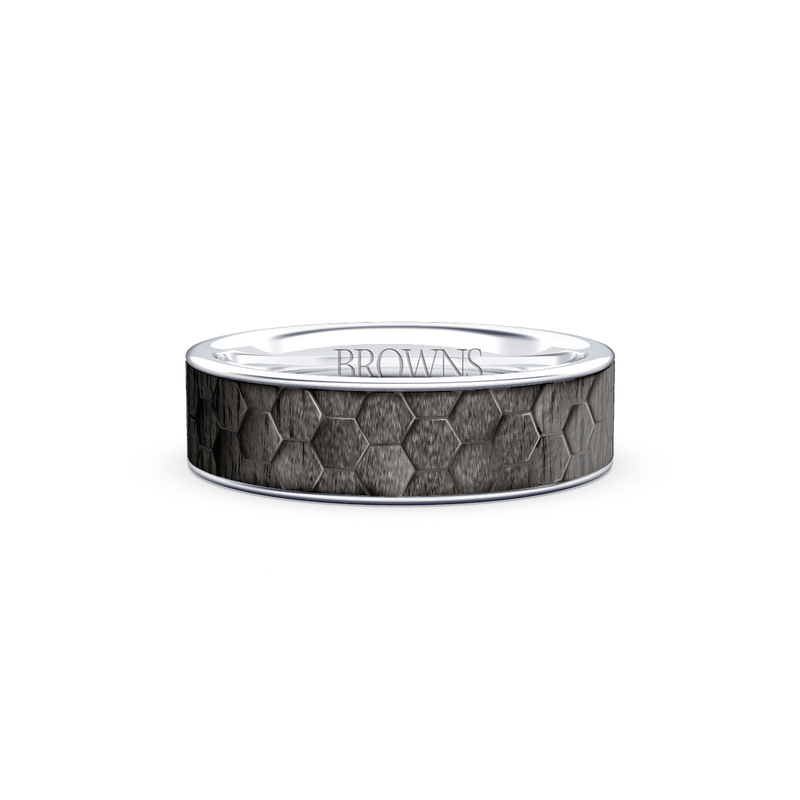 B Forever Wedding Band Ring