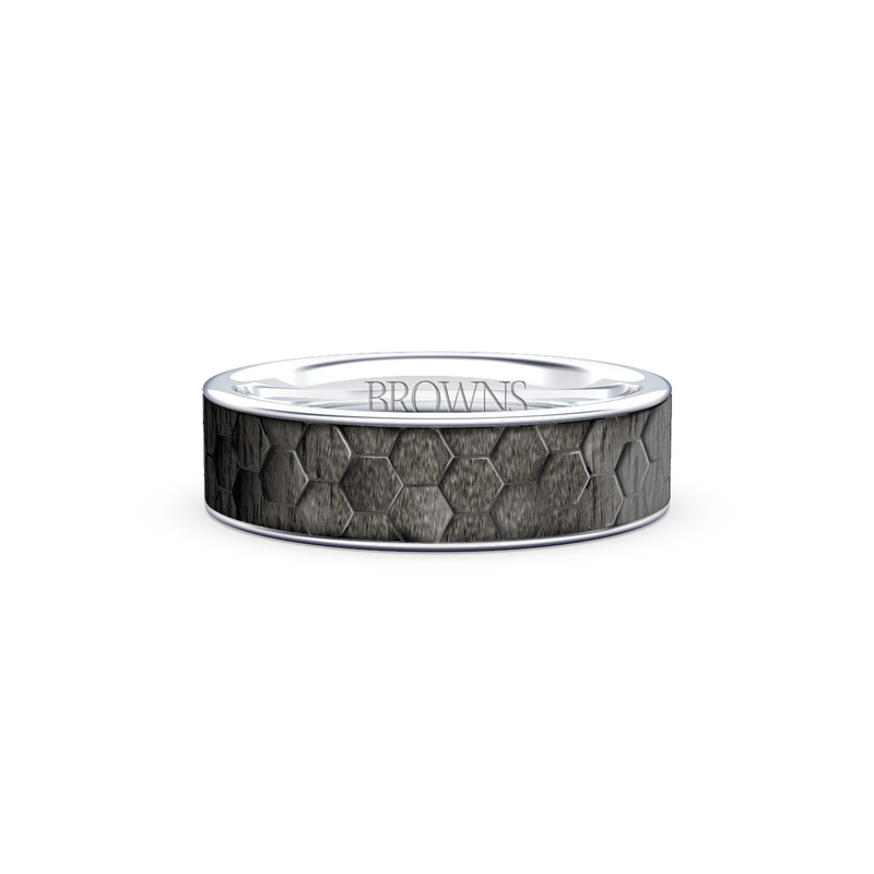 B Forever Wedding Band Ring