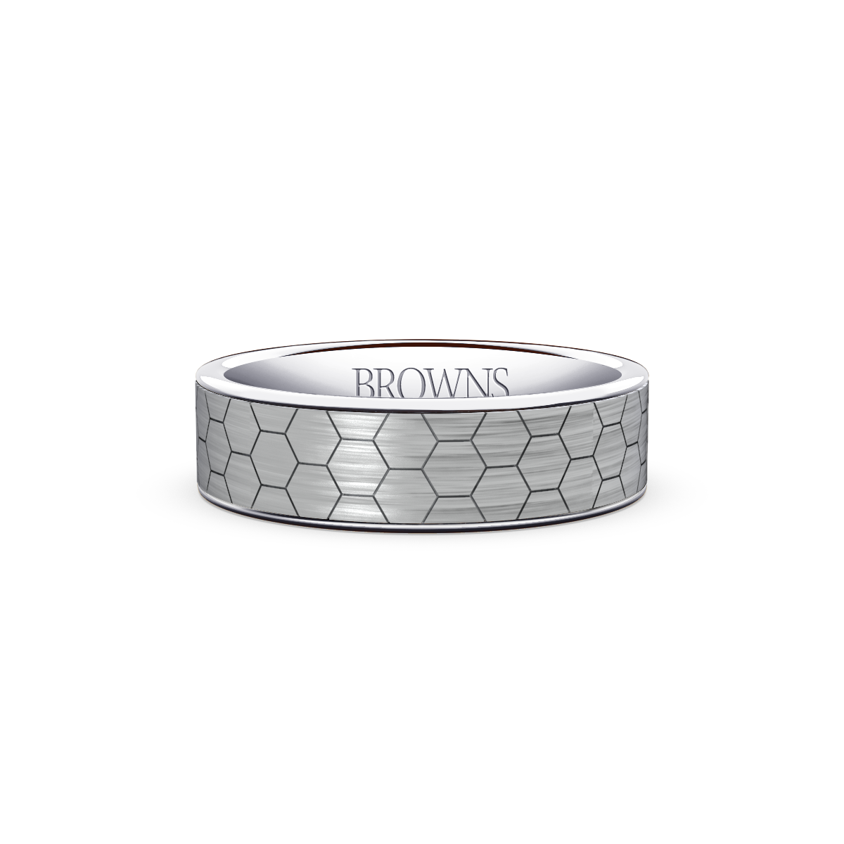 B Forever Wedding Band Ring