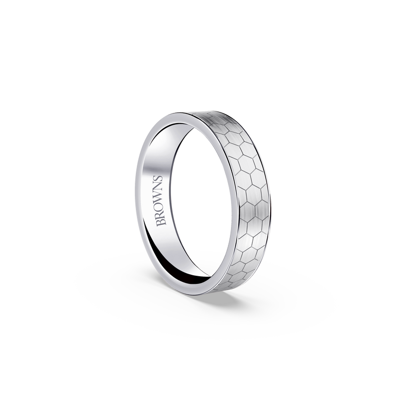 B Forever Wedding Band Ring
