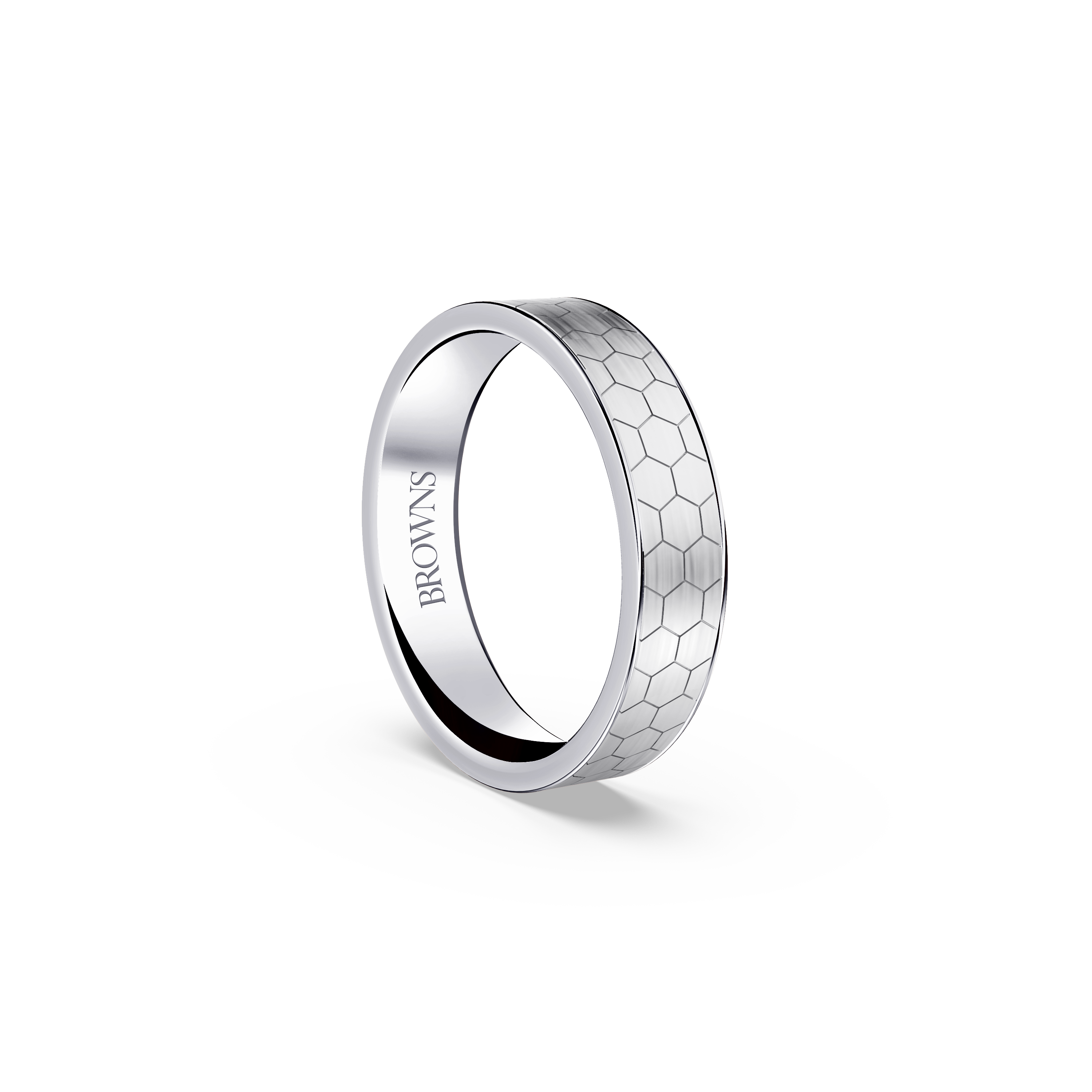B Forever Wedding Band Ring