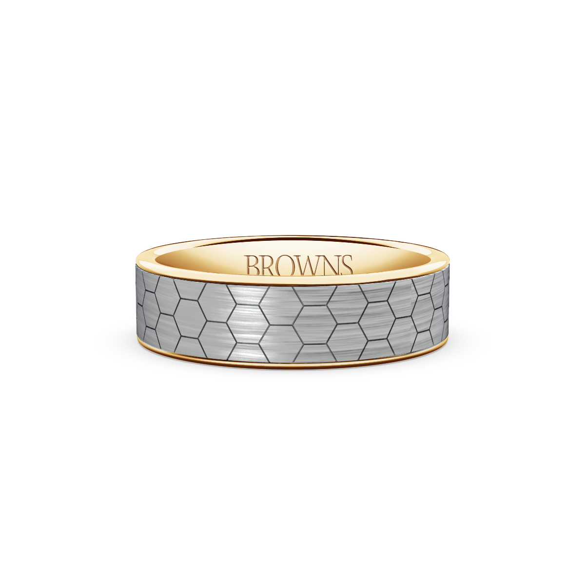 B Forever Wedding Band Ring