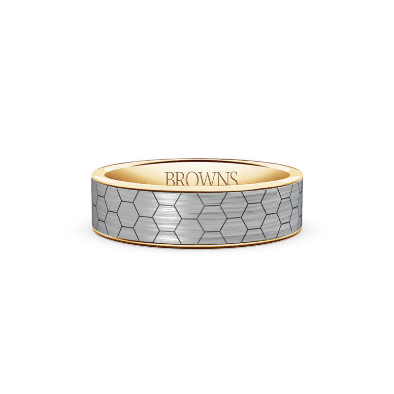 B Forever Wedding Band Ring