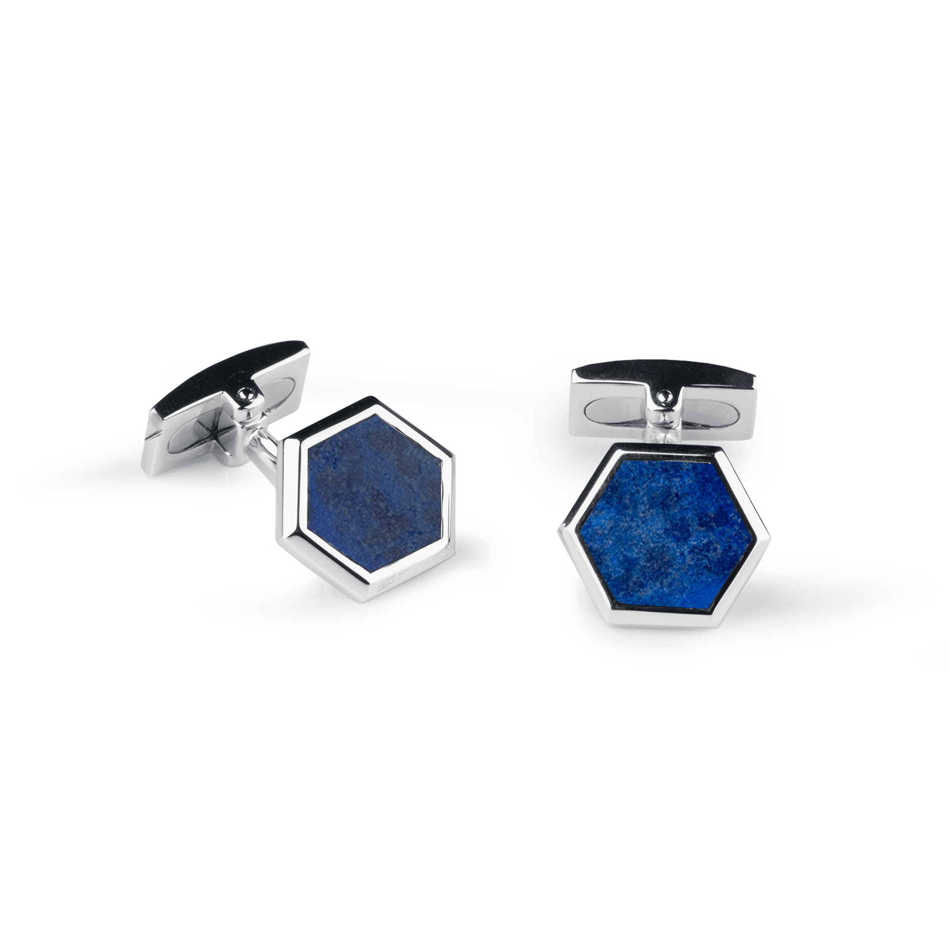 Tapestry Blue Lapis Lazuli Cufflinks