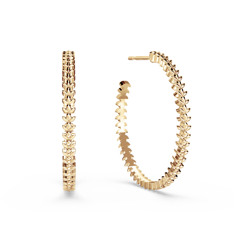 Chorus Hoop Earrings - Large