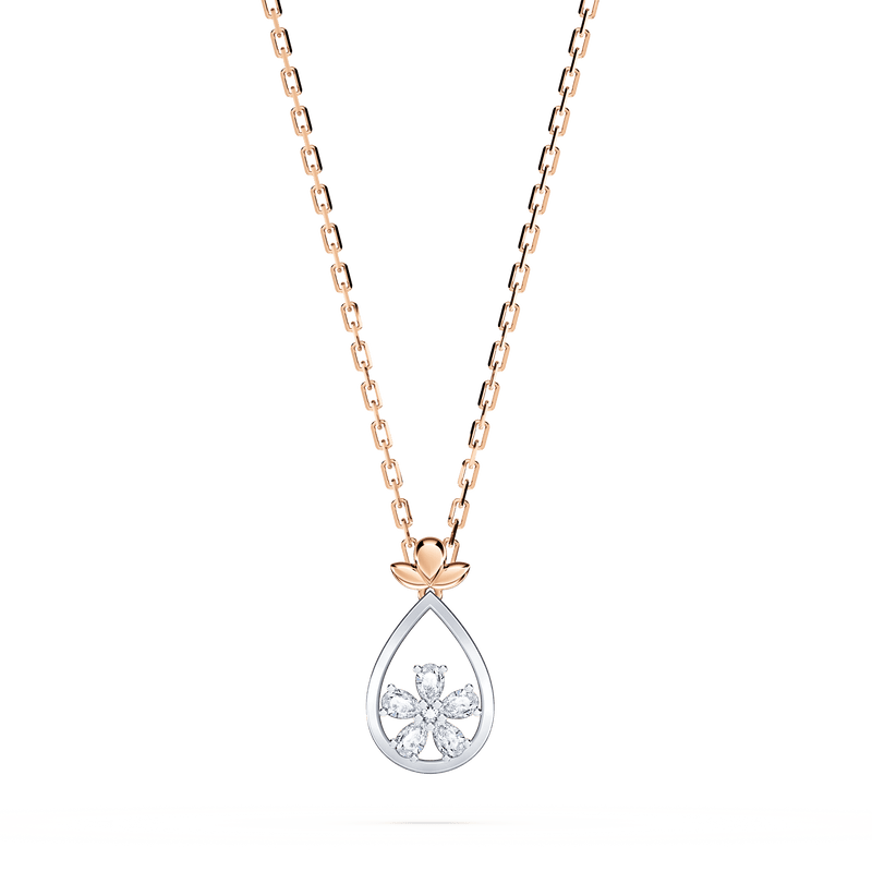 He Loves Me Full Diamond Necklace