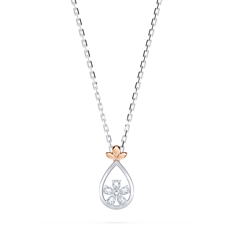 He Loves Me Full Diamond Necklace