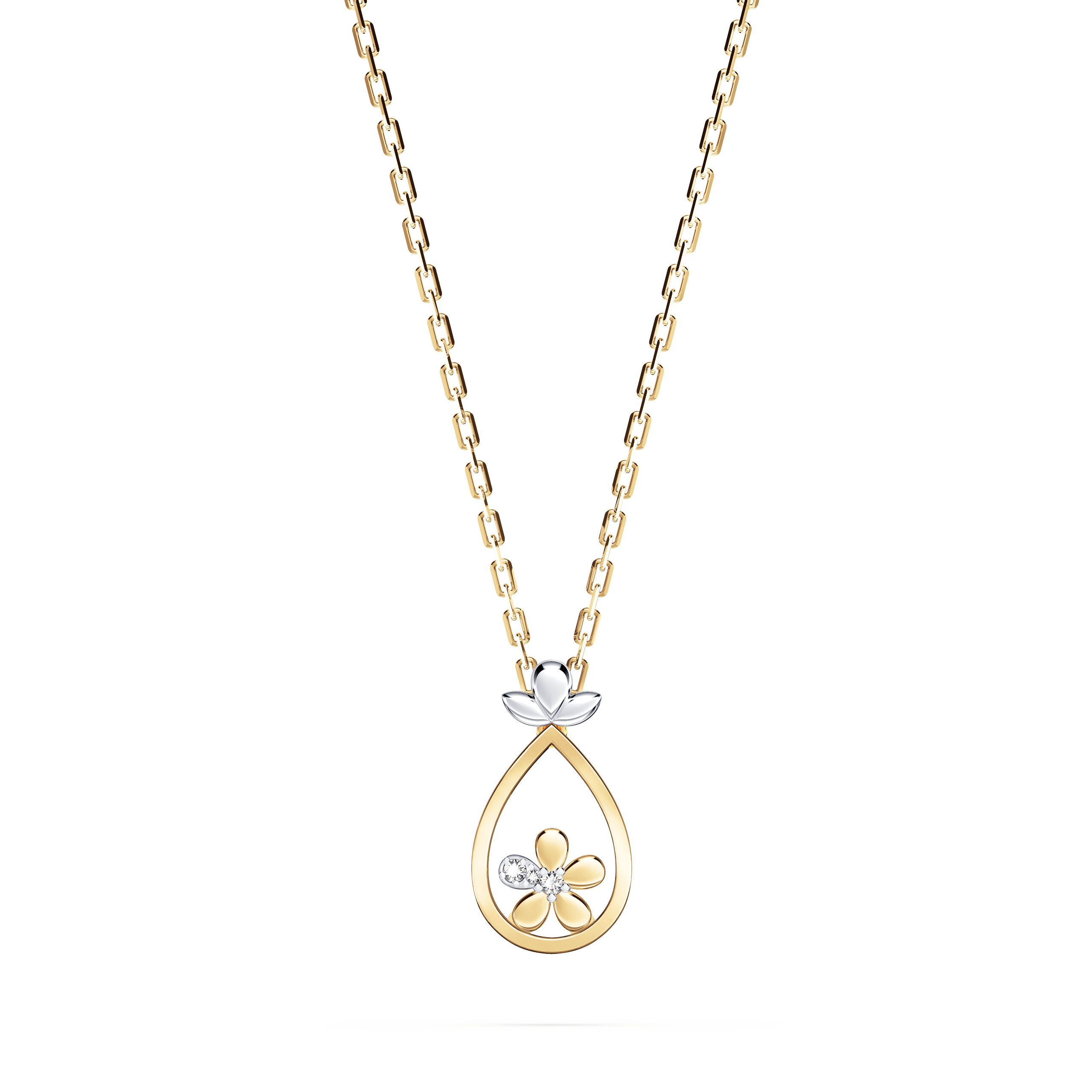 He Loves Me Diamond Necklace
