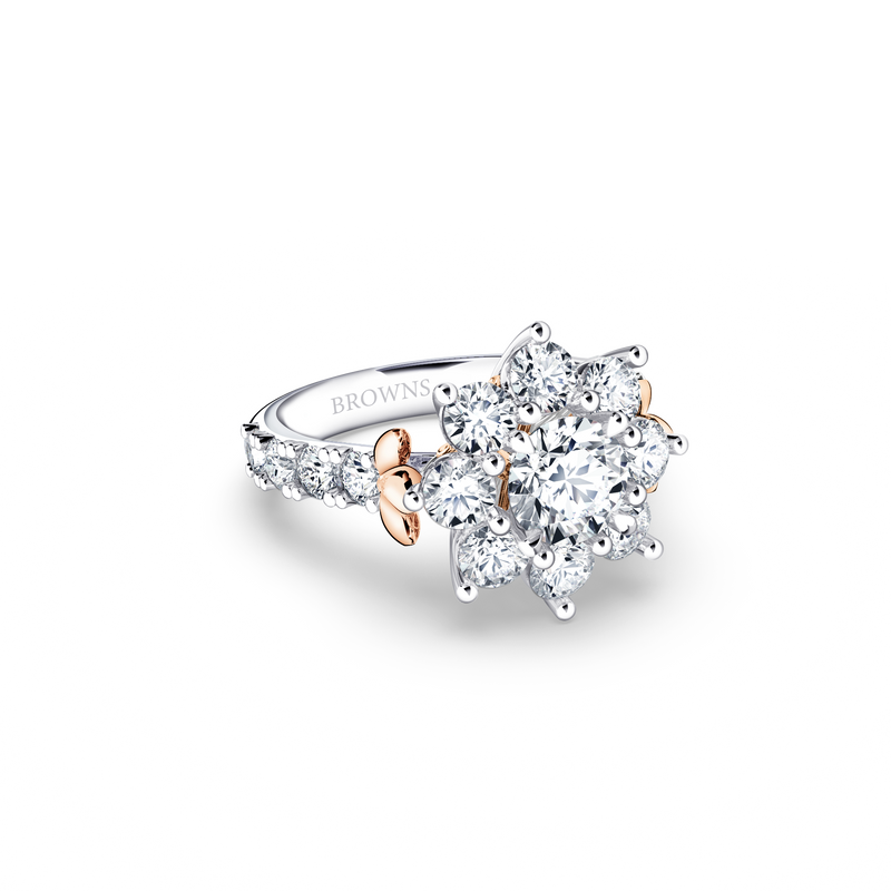 Protea Diamond Cluster Ring - Grand