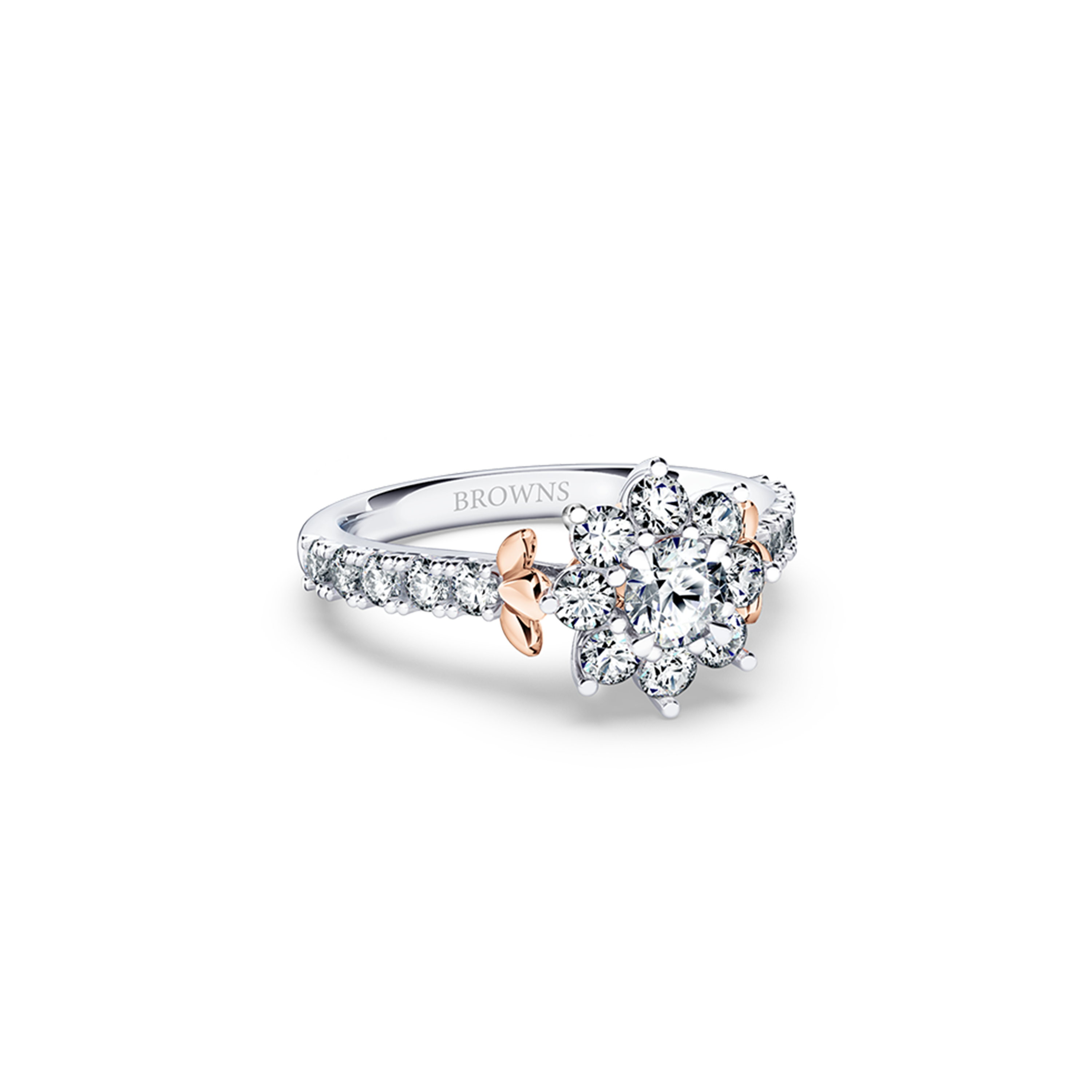 Protea Diamond Cluster Ring - Small