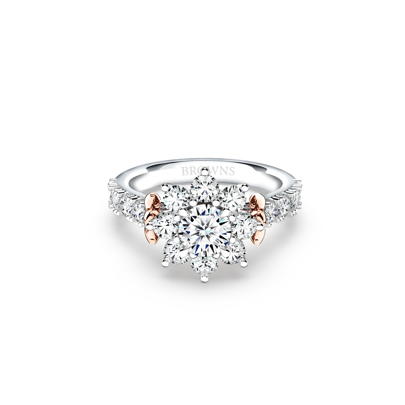 Protea Diamond Cluster Ring - Large