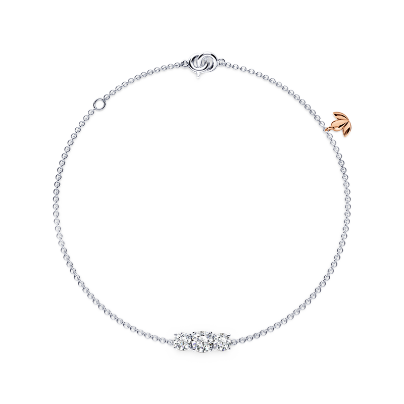 Trilogy Diamond Bracelet
