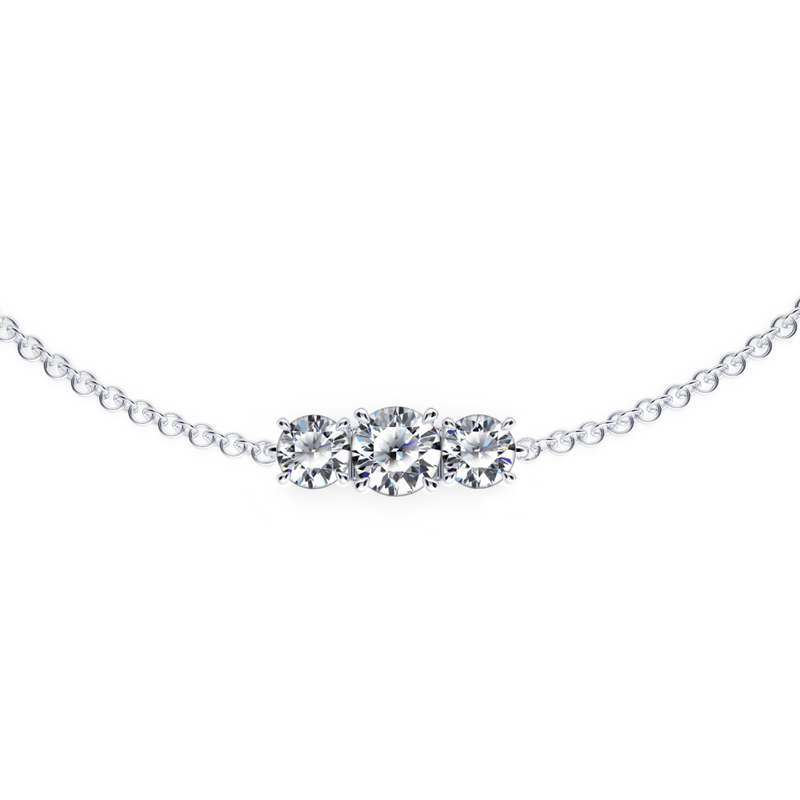 Trilogy Diamond Bracelet